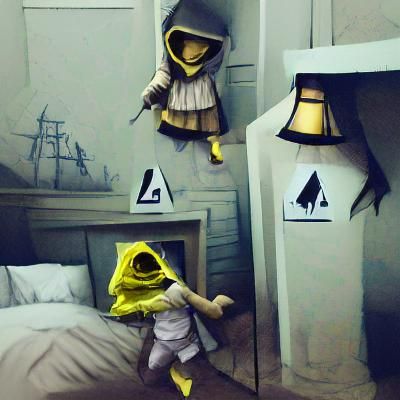 Eerie Little Nightmares Scene