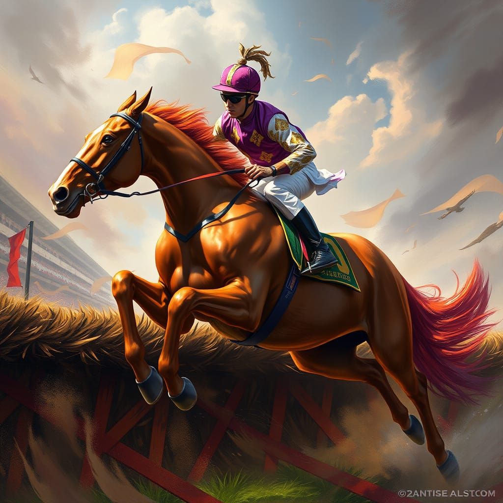 Glorious Jockey in Epic Grand National Hurdle