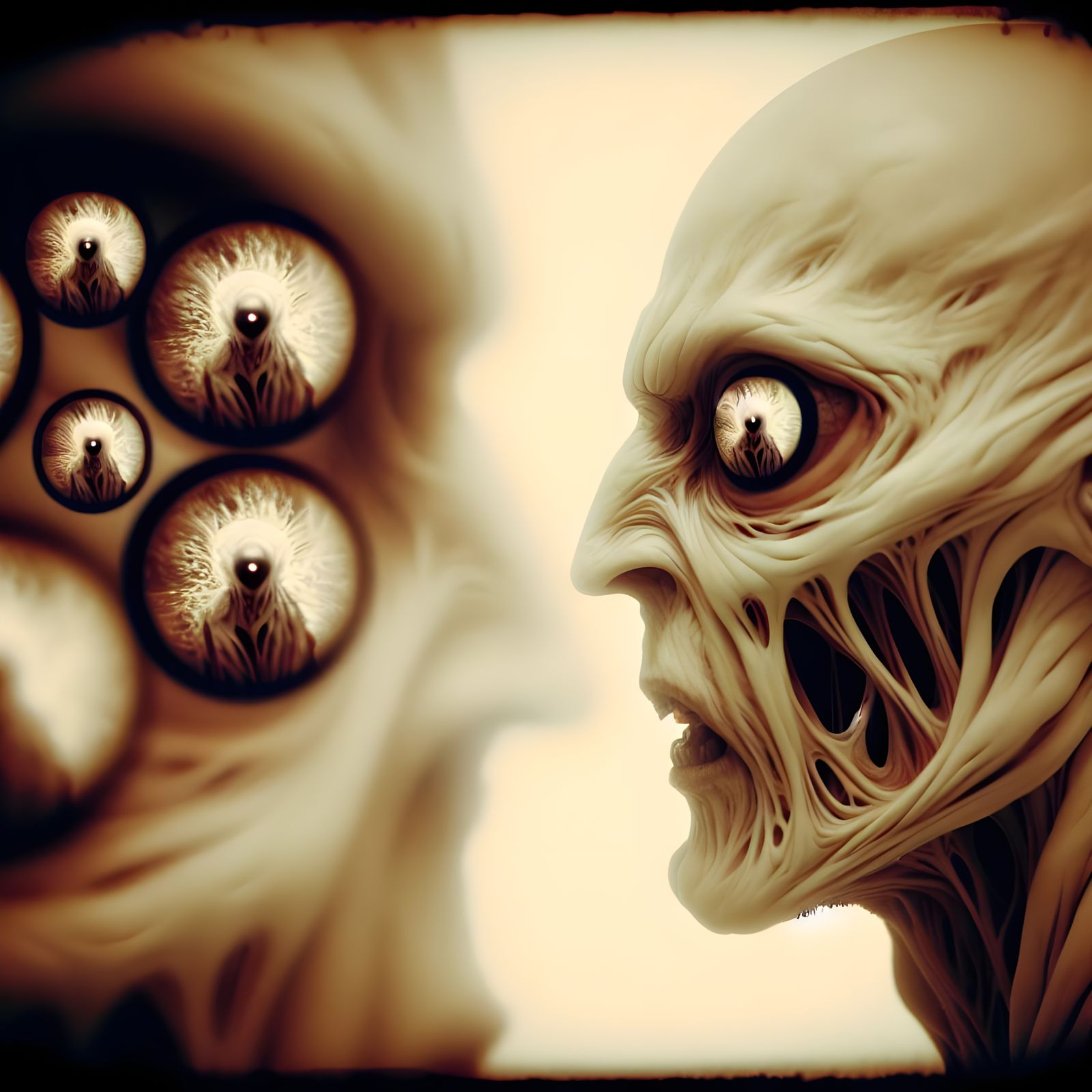 Ethereal Abomination Emerges from Shadows