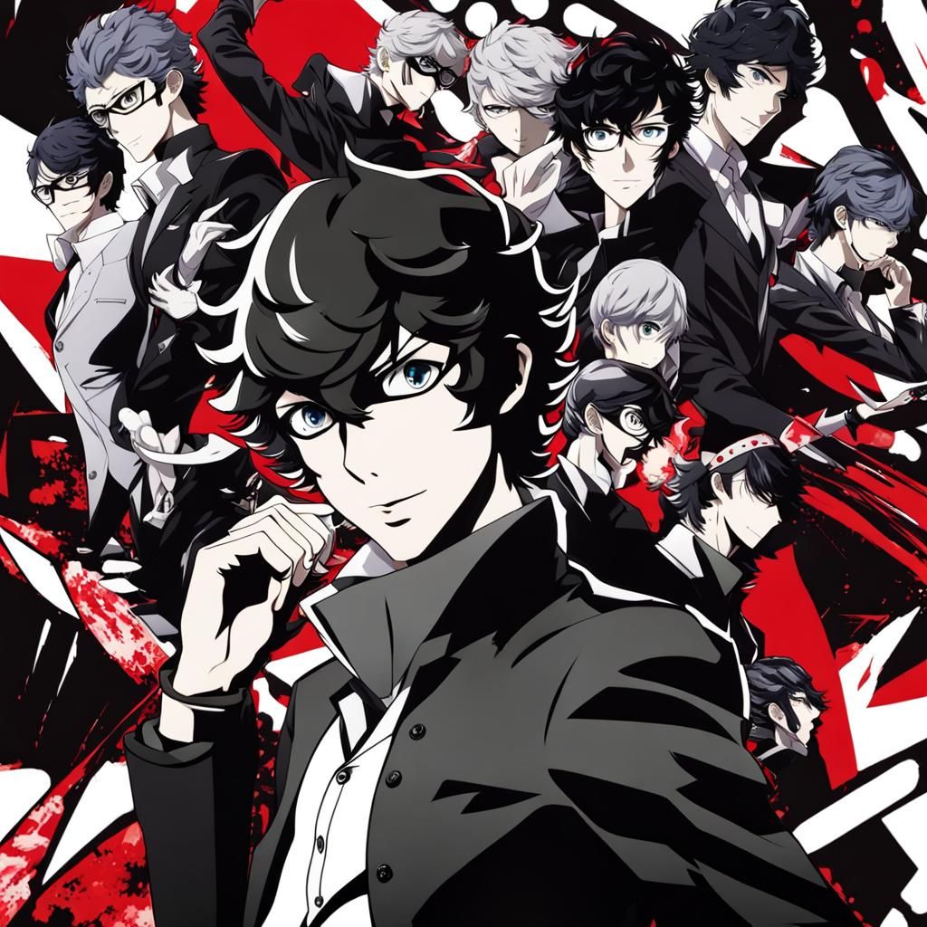 Persona 5 Anime Scene