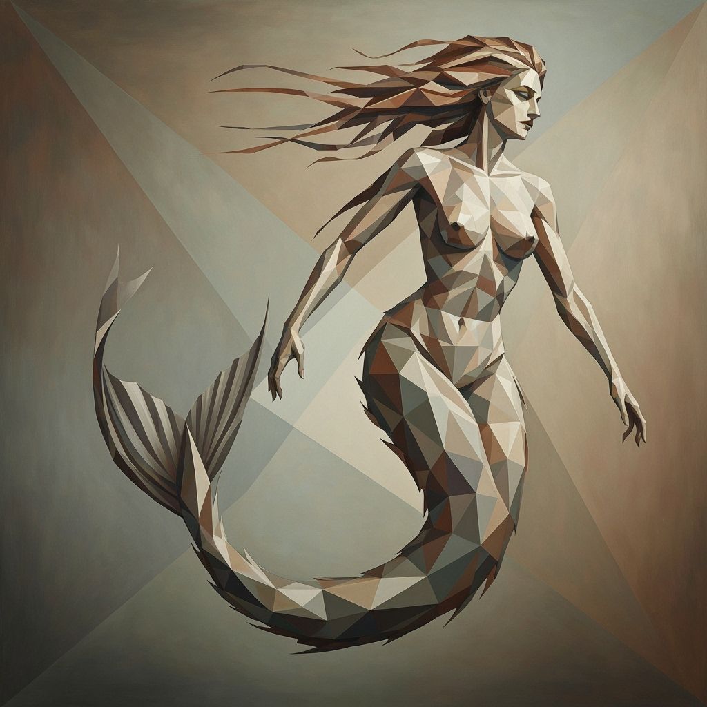 Brutalist Mermaid