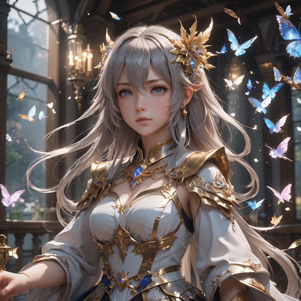 Anime Magic Masterpiece in 3D