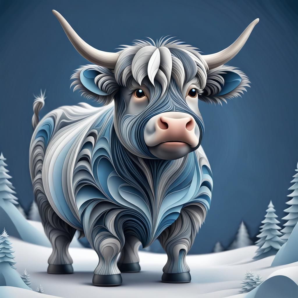 Hamish The Highland Cow