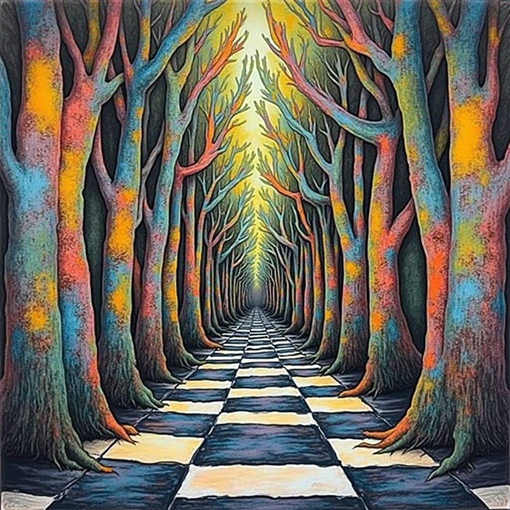 Etched Sketch of a Sketched Sketch