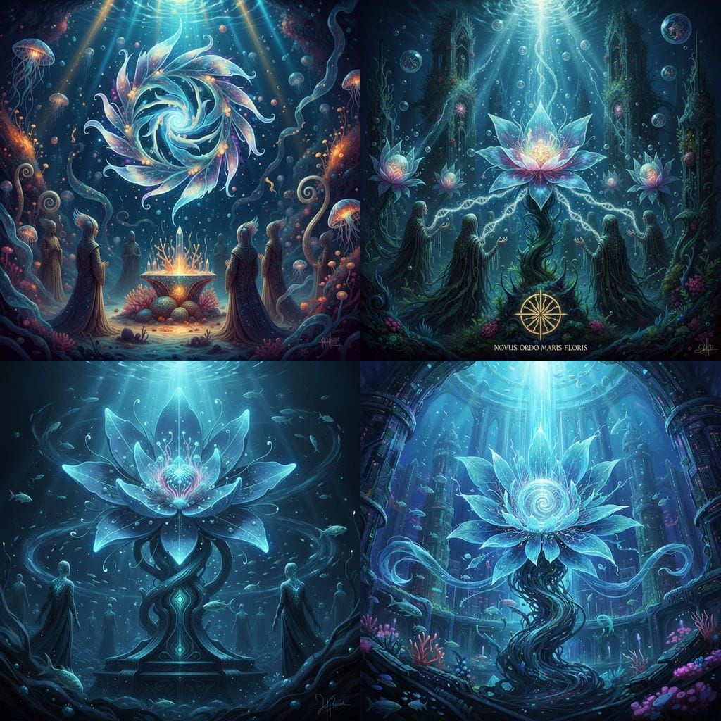 Sea Flower Cult: Future Religious Order Symbolizing Genetic ...