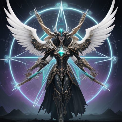 Luminous Angelic Idol with Thousand Eyes