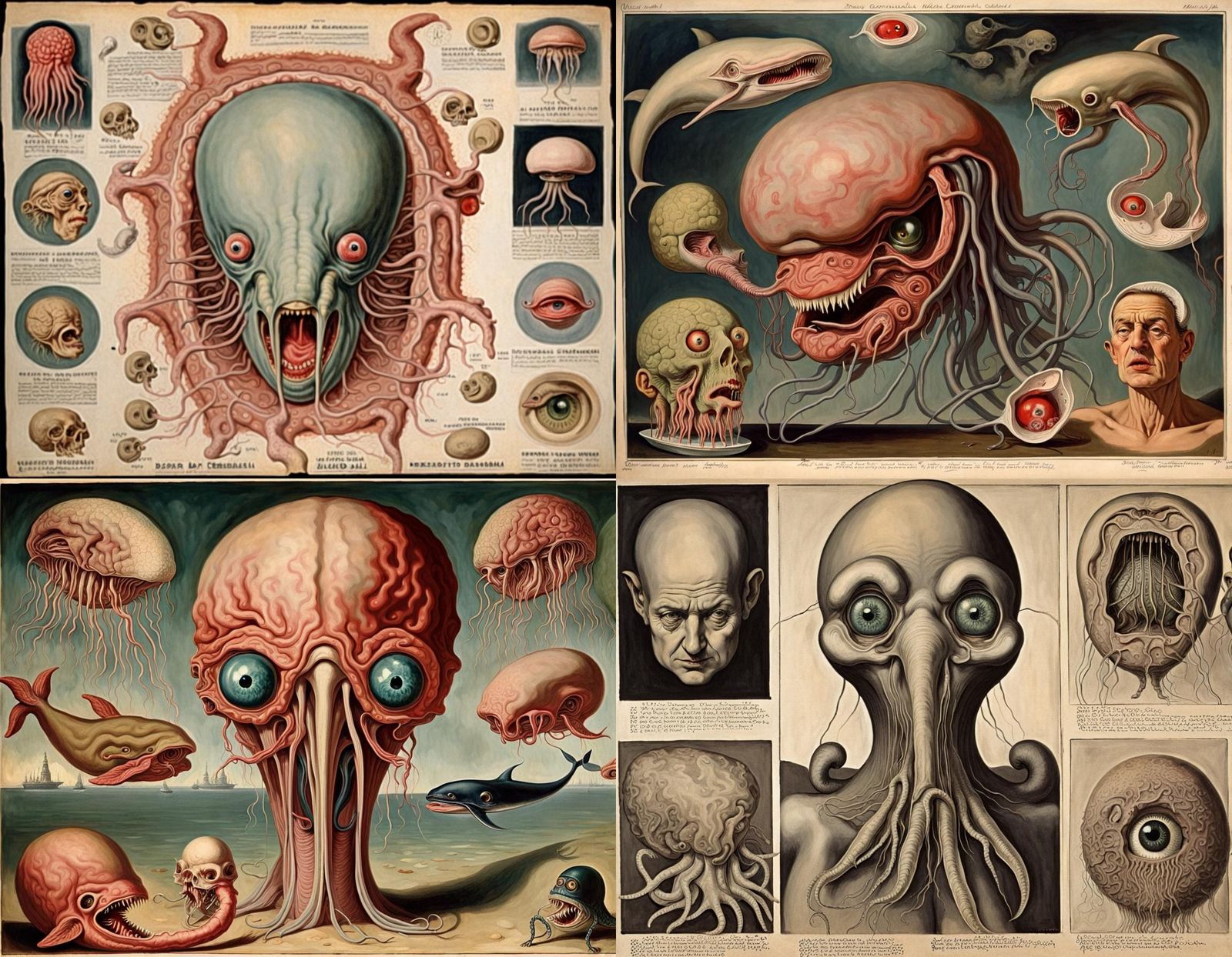 Grotesque Mutant: An Expressionist Biological Horror