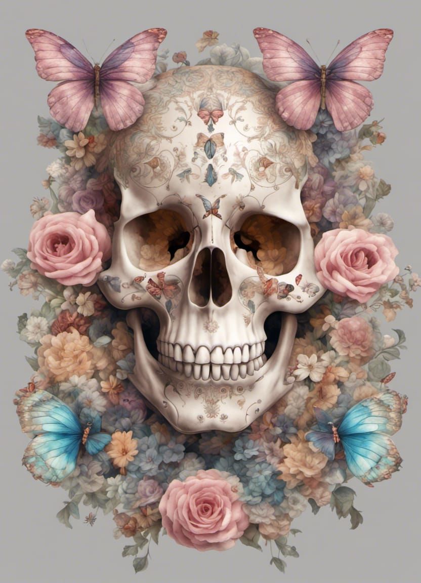Symmetrical skull