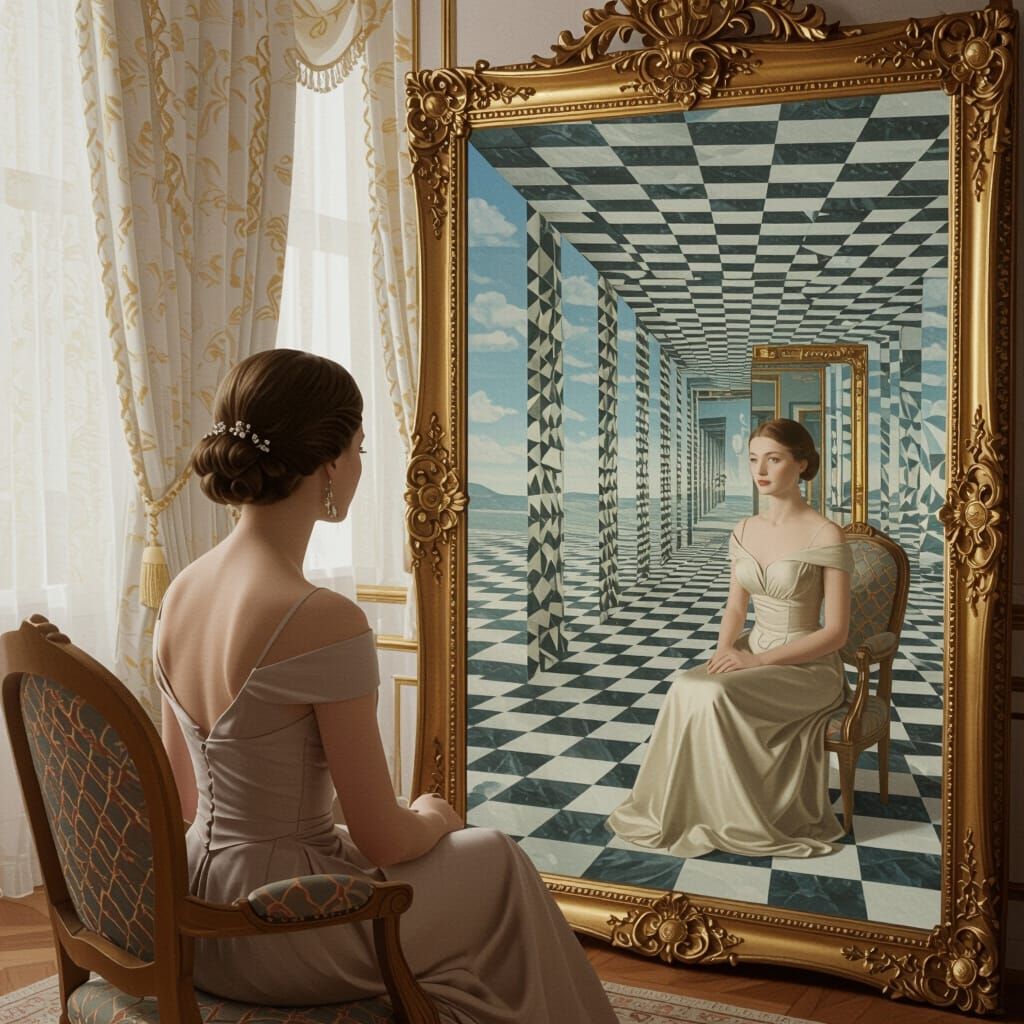 Woman in Mirrors: La Mise en Abyme