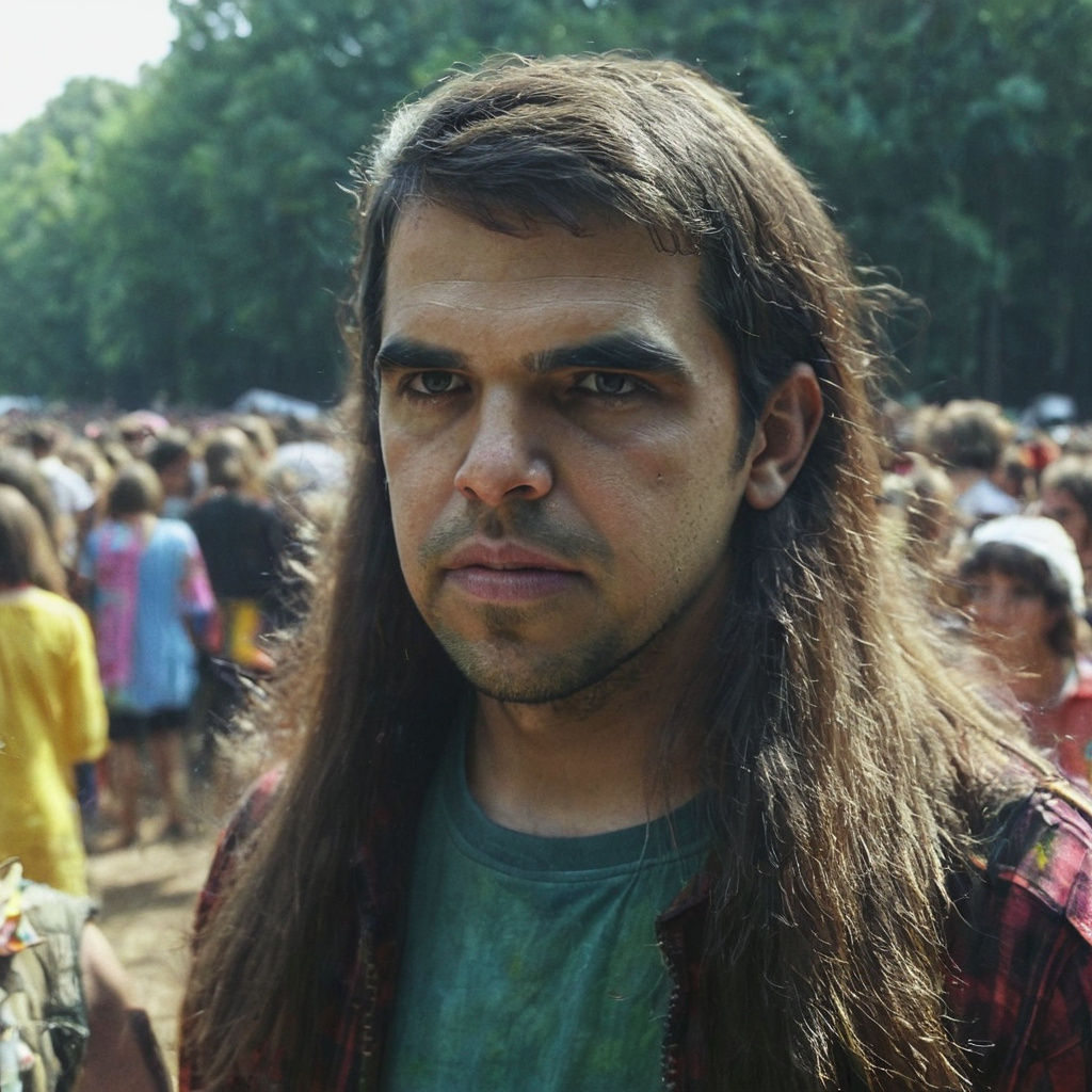 Hippie Icon at Woodstock: A Cinematic Masterpiece