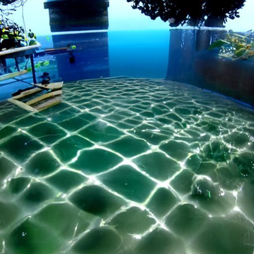 Underwater Swimming Pool View