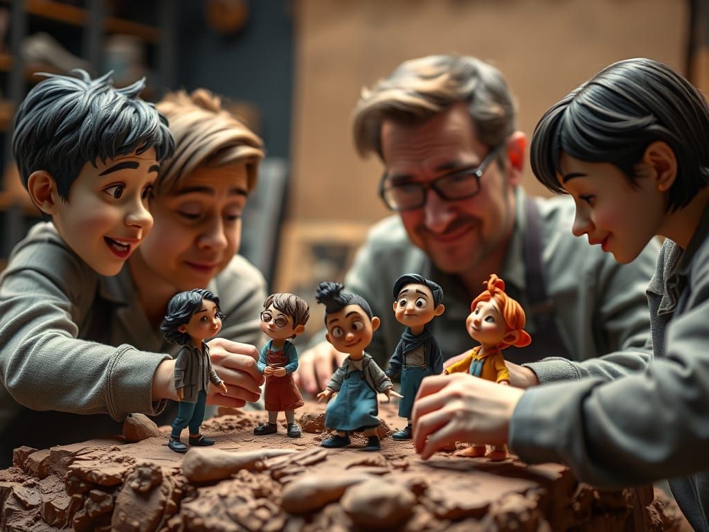 Behind the Scenes: Stop-Motion Claymation Magic