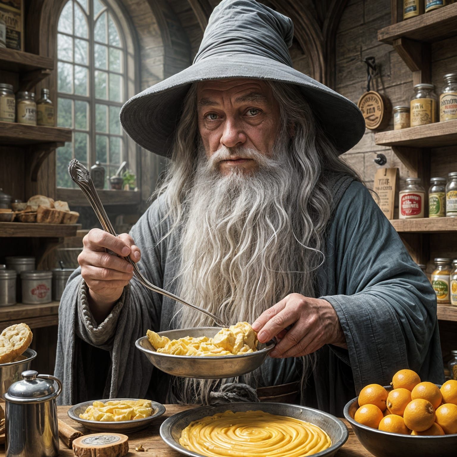 Gandalf in a Margarine Ad