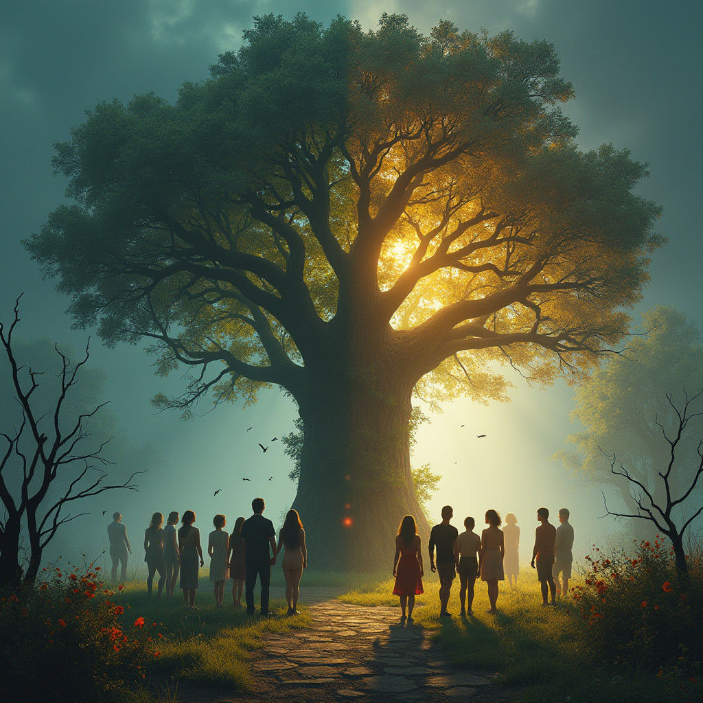 True and Fake Friends in Mystical Realism