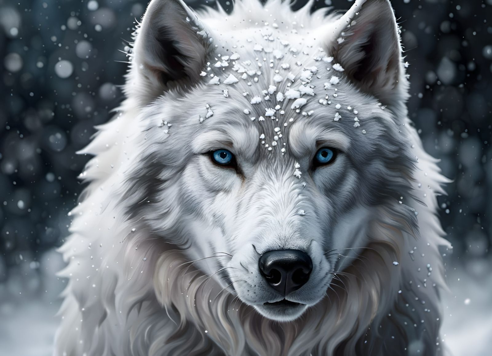 Direwolf 02 Portrait