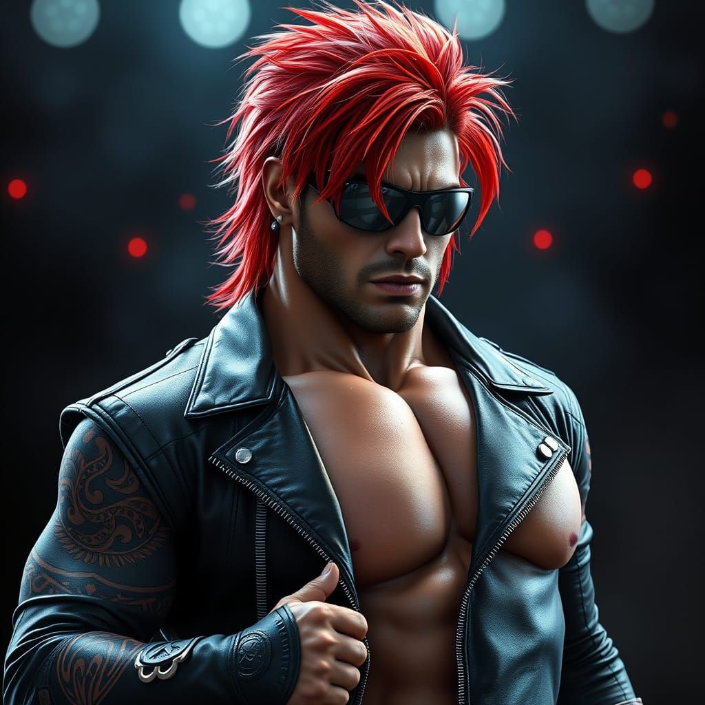 Mystical Warrior Emerge from Dark Fantasy Realm