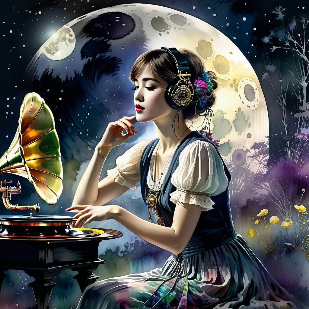 Gramophone Moonlight Sonata