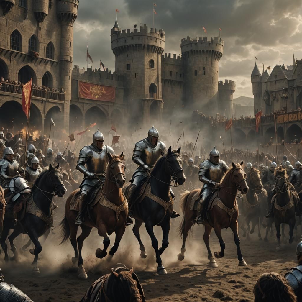 Charge of the Knights of the Round Table