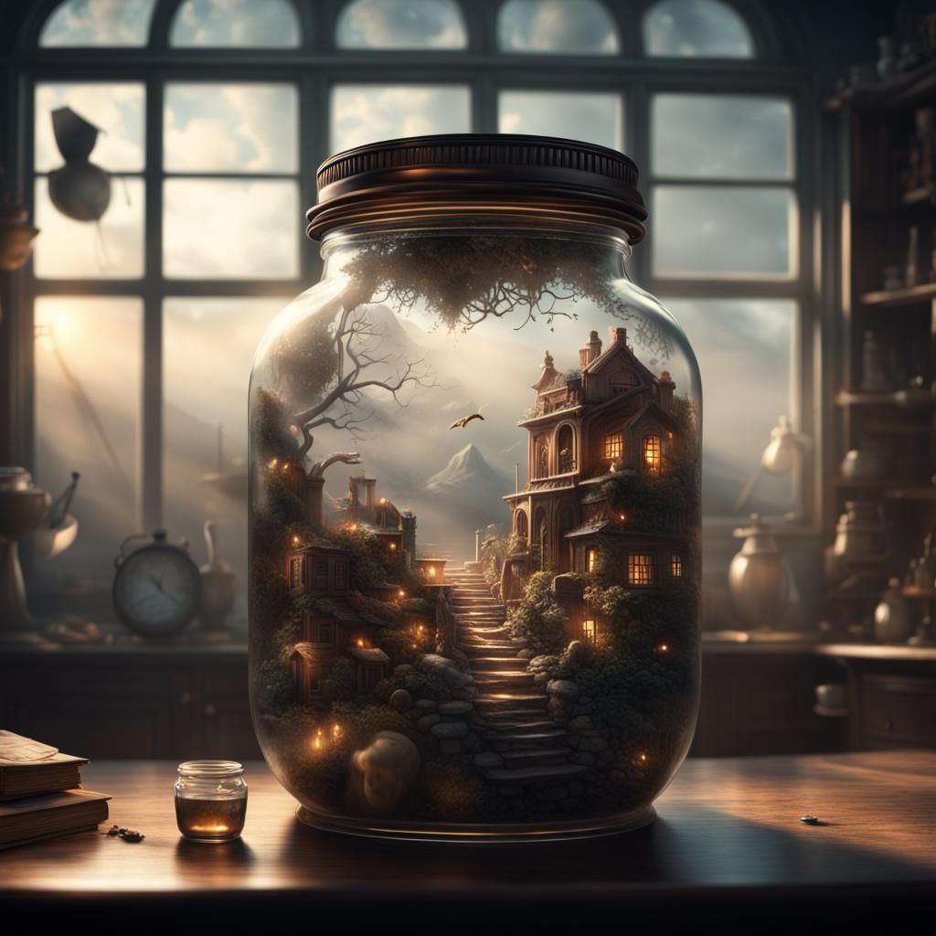 The Meaning of Life Trapped in a Jar