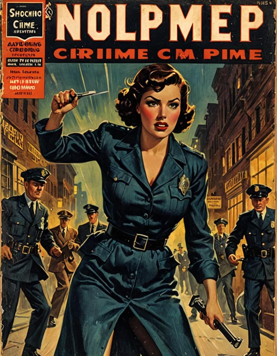 Pulp Crime Cover #30