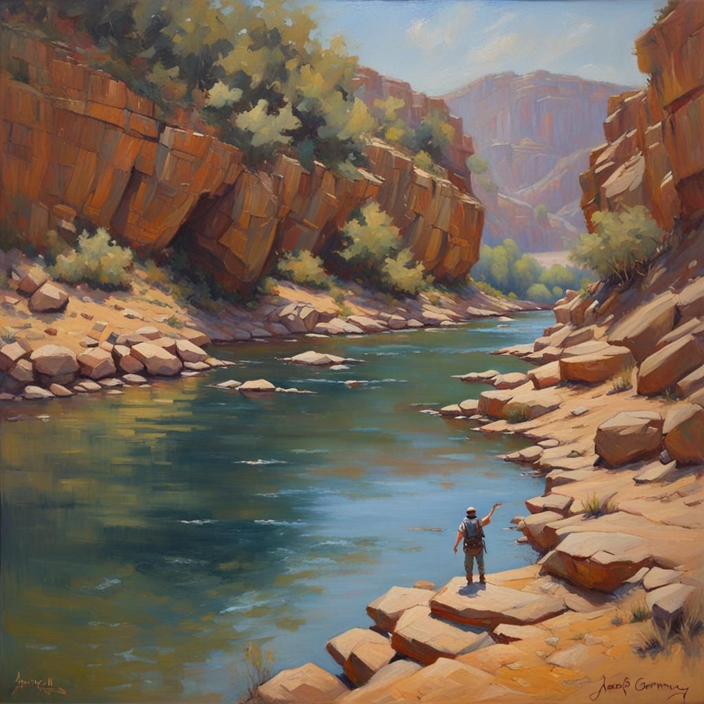 Harpy in Oil Painting Style of James Gurney