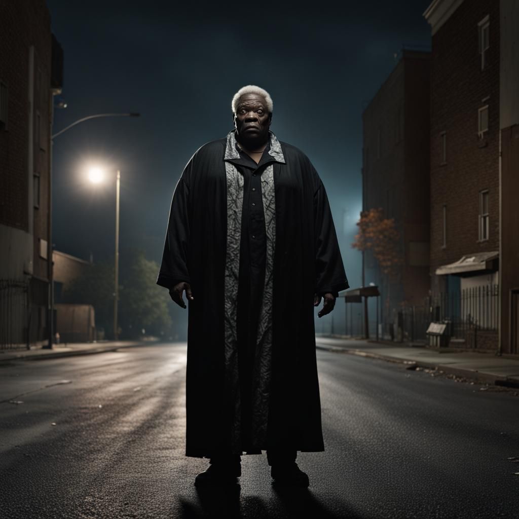 Scary 7-Foot Man Dressed as Granny