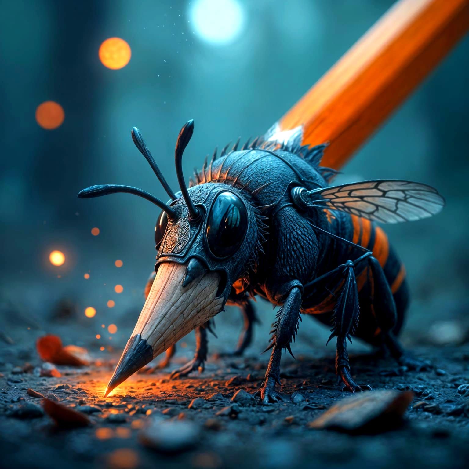 Fantastical Matte Painting with Intricate Detail