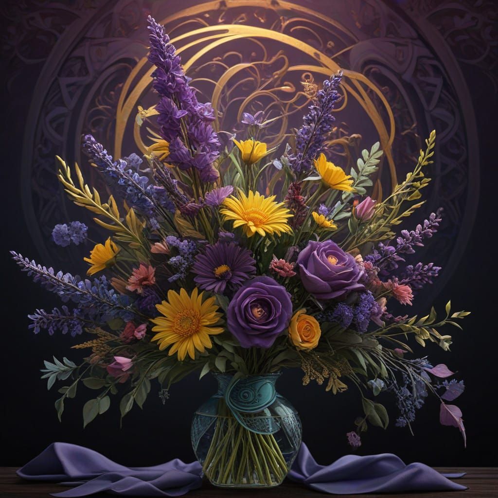 Sun-Kissed Celtic Festival Bouquet in Vibrant Scottish Lands...