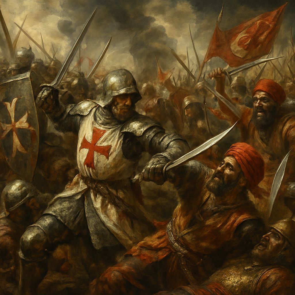 Knights of Malta in Epic Battle Against Ottoman Army