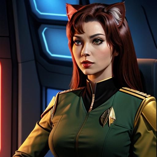 Feline Starfleet Officer: Doctor T'Ana Reimagined