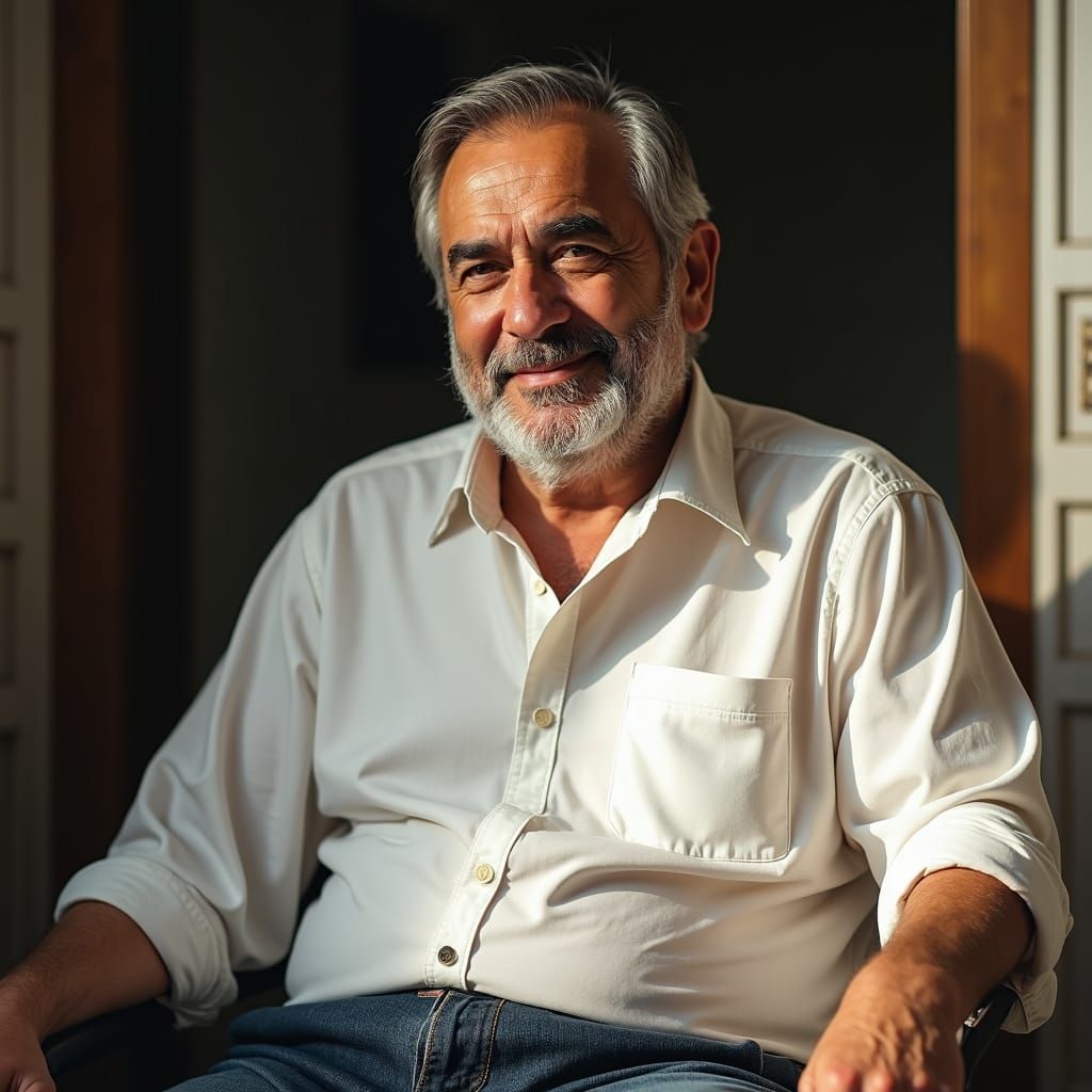 Portrait of an Iranian Gentleman in Rembrandt Style