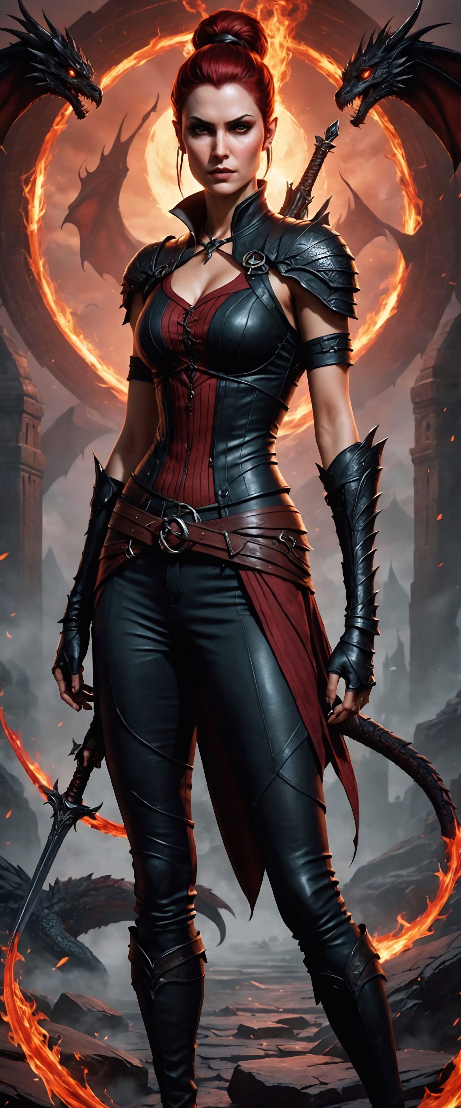 Morrigan in Stunning Fantasy Concept Art