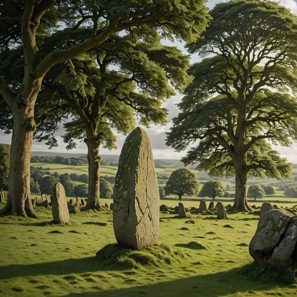 Standing stone.