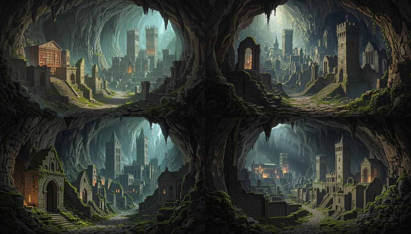 Lost Medieval City Found Deep Within Underground Caves