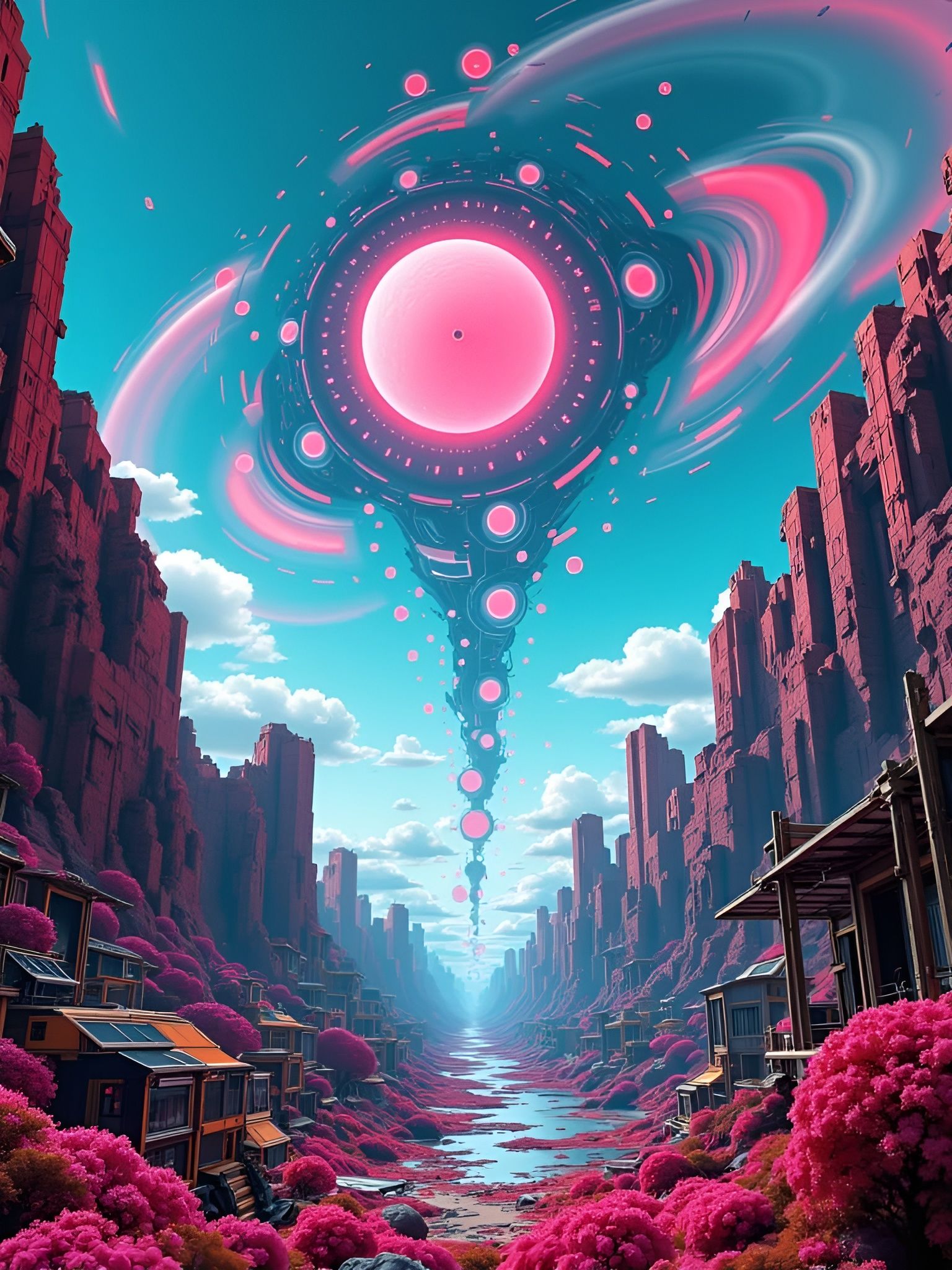 Ethereal Lora Entity in Dreamlike Non-Appropriative Style