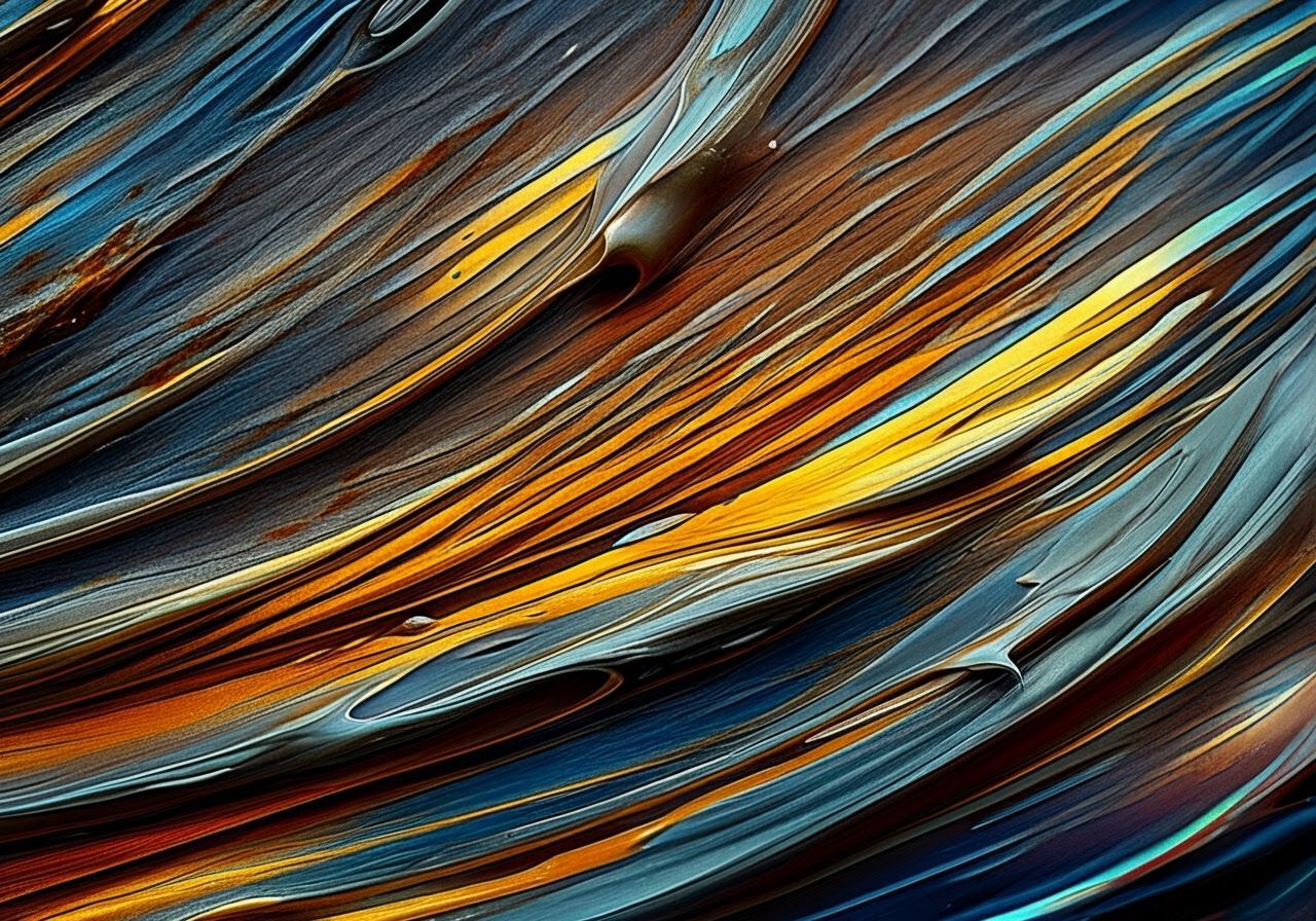 Charred and Rusty Liquified Muslin [lots of descriptive flow...