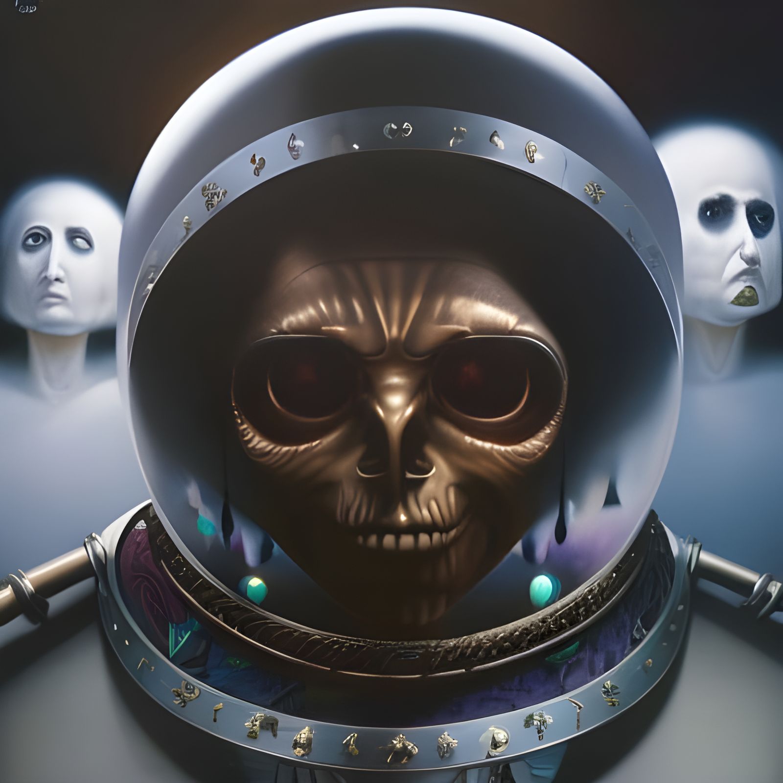 Ozzy Osbourne Conjuring as Renaissance Painting