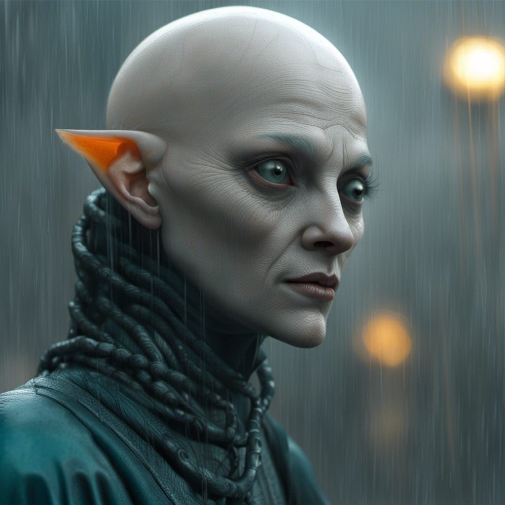 Nosferatu in Hyperrealism with Teal and Orange Hues