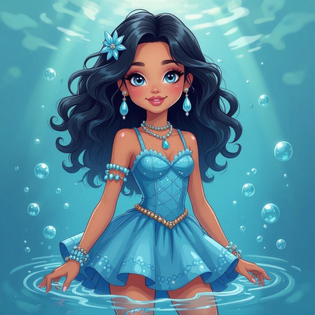 Monster High Teen in Underwater Fantasy World