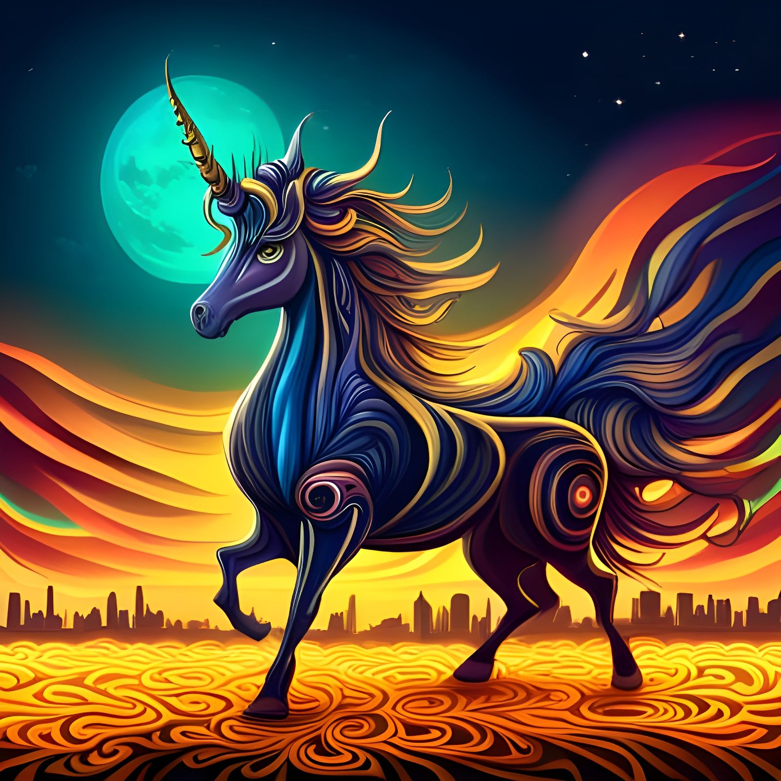 Mystic Runed Unicorn