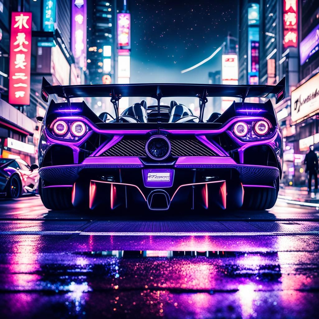 Cyberpunk Pagani Zonda