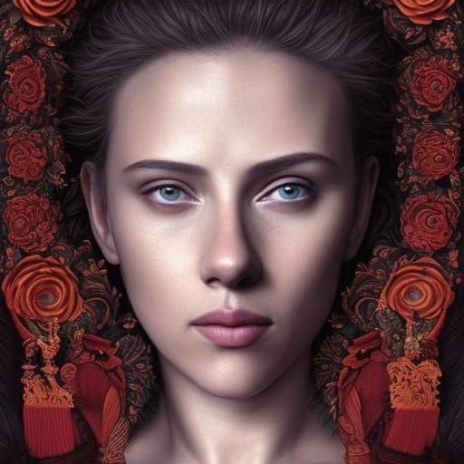 A gorgeous Scarlett Johansson