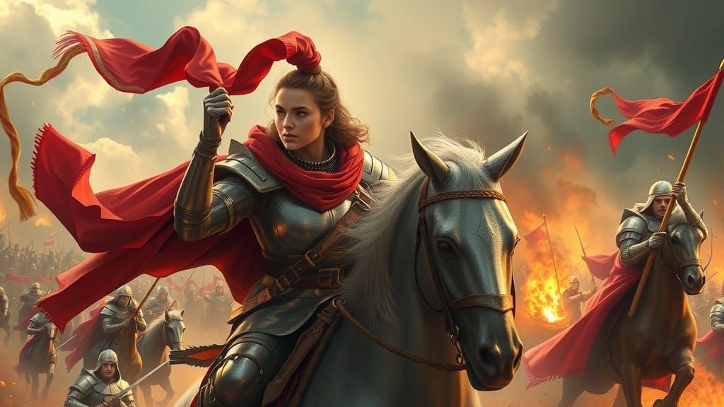Joan of Arc in Battle