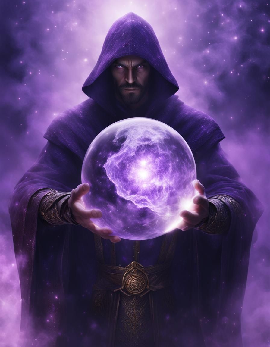 The magician who practices spheromancy has the responsibility to use the visions received for the greater good