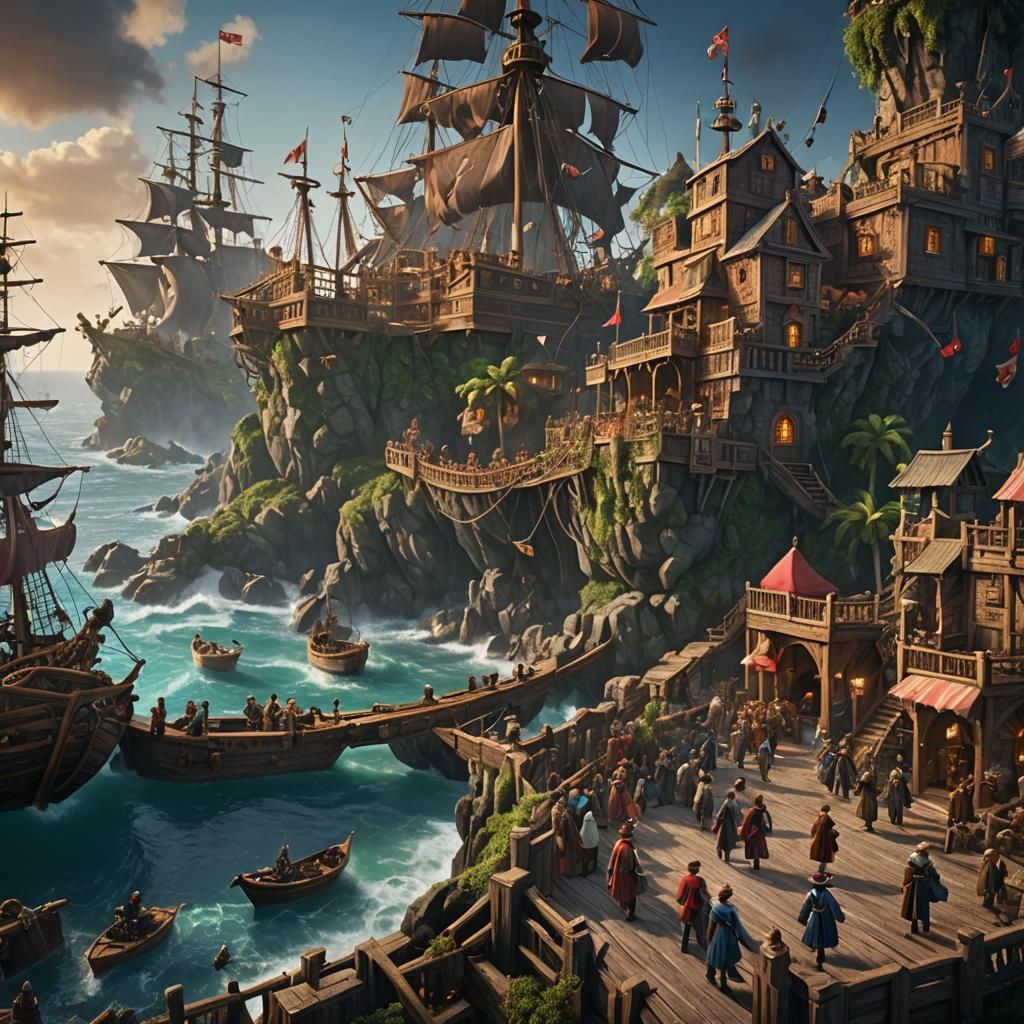 Pirates of Penzance: Fantastical Concept Art