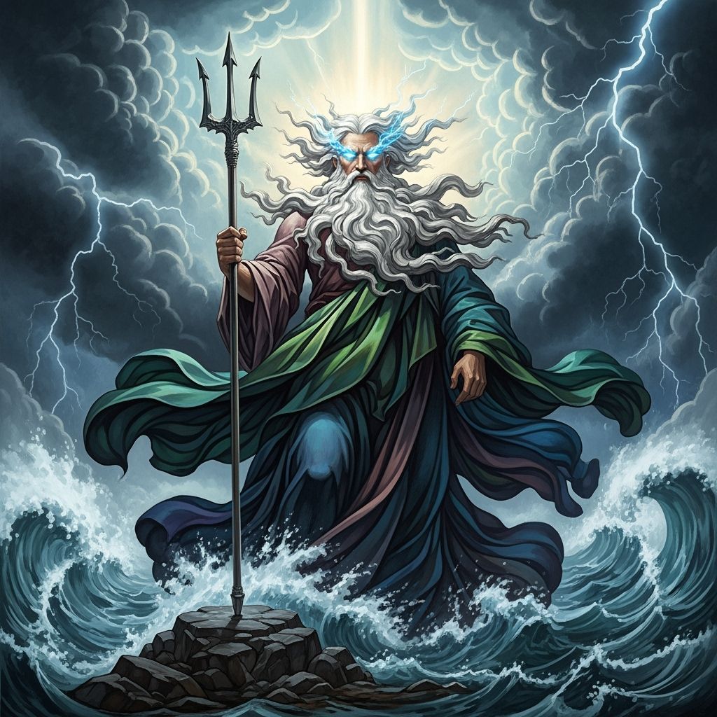 Neptune, King of the Sea, Commands a Tempest