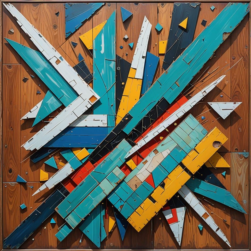 Decaying Plank Cracks Through Crystal Seal in Geometric Cubi...