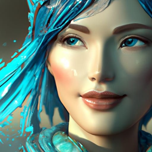 Hyperdetailed Portrait in Dynamic Lighting