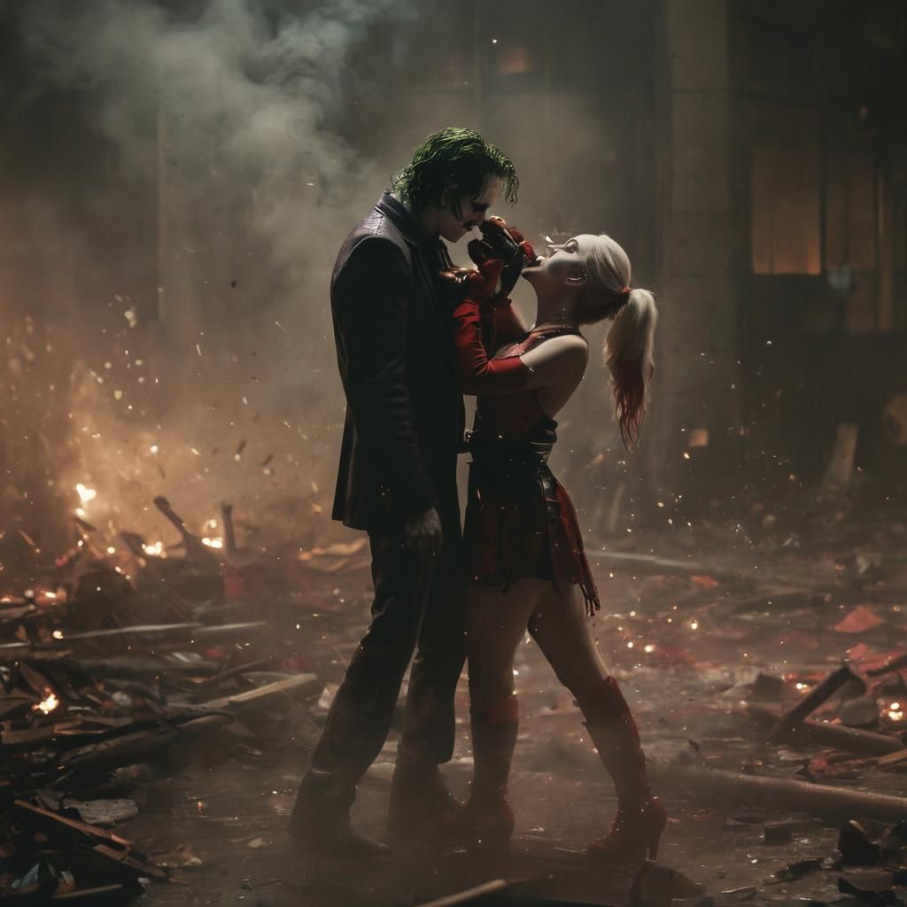 Joker and Harley Quinn: A Kiss of Chaos