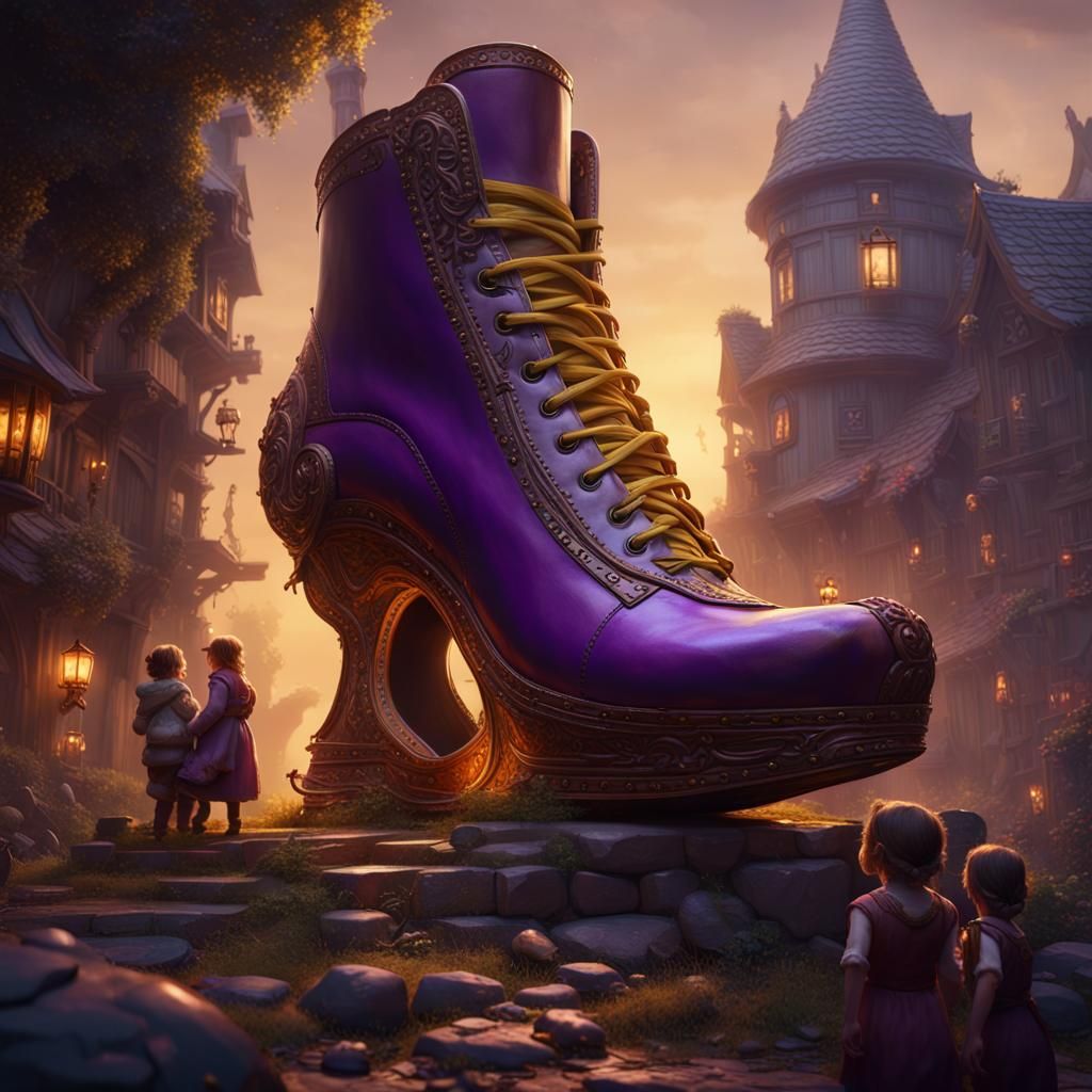 Dark Fantasy: The Woman Who Lived in a Shoe